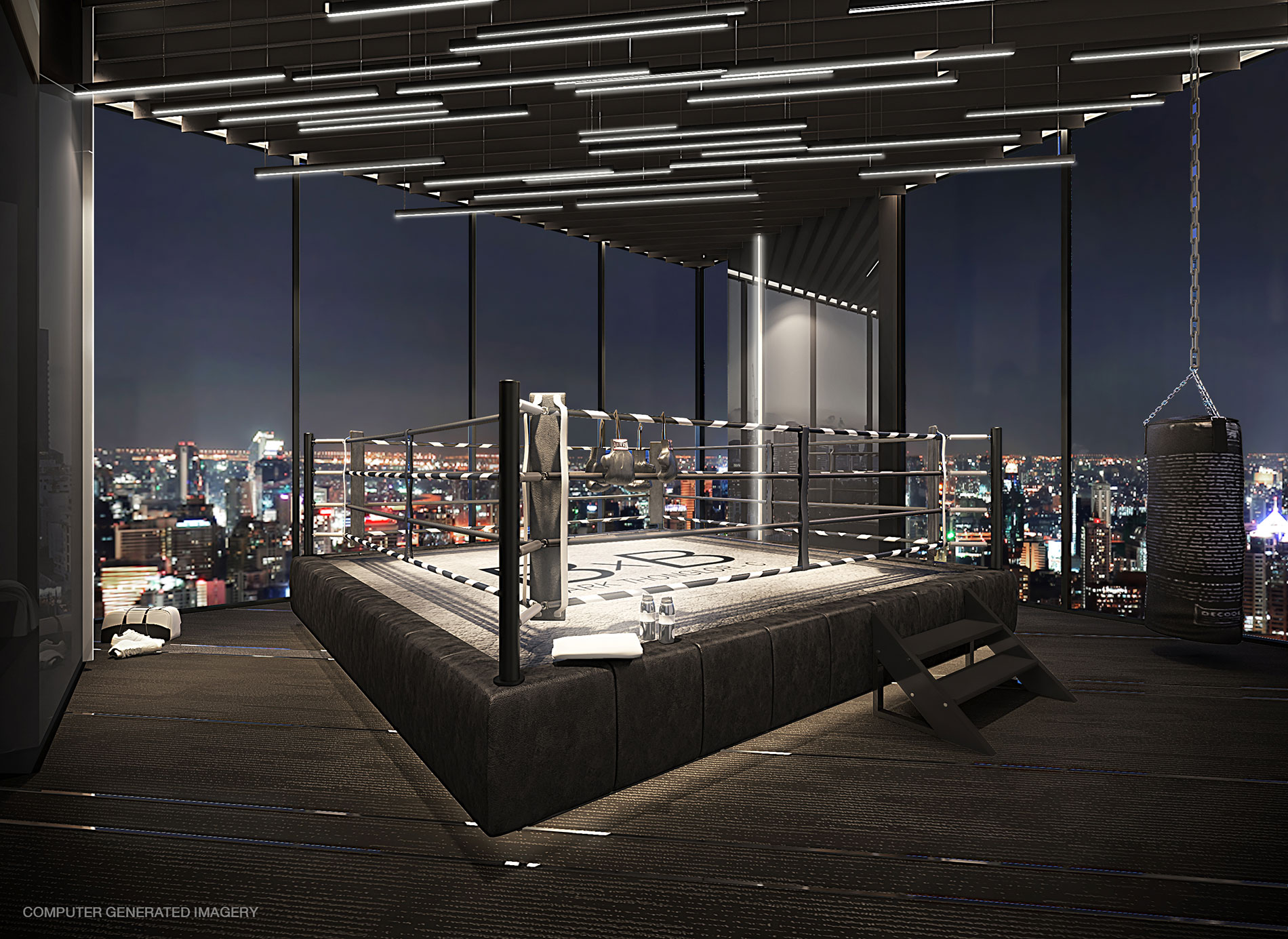 Building C: Boxing Gym ให้คุณได้ชาร์จพลัง ท่ามกลางสีสันของเมือง