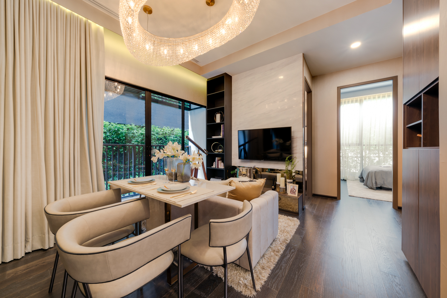ความสุขกับสเปซที่มากขึ้นในห้อง 2 BED SIMPLEX @ Park Origin Thonglor